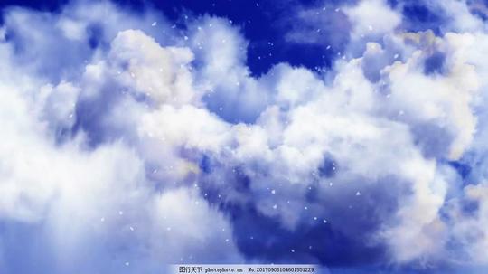 云层天空风景视频素材