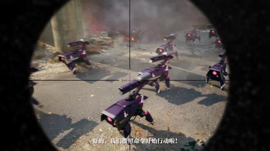 图注:早前的预告视频，兵蚁侵入codm