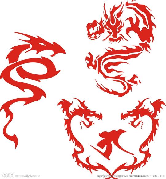 龙素材图片