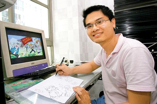 何羽回惠创业并创作四格漫画为家乡盛事献礼