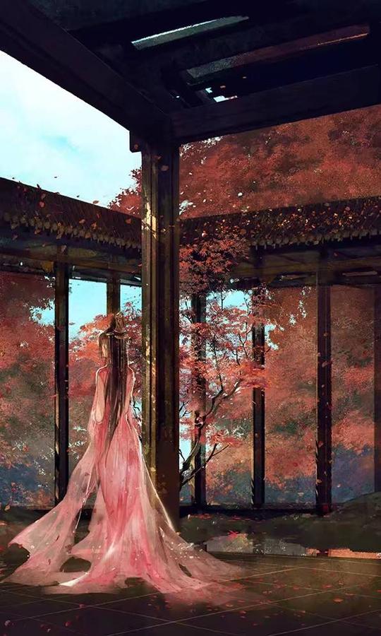 古风背影