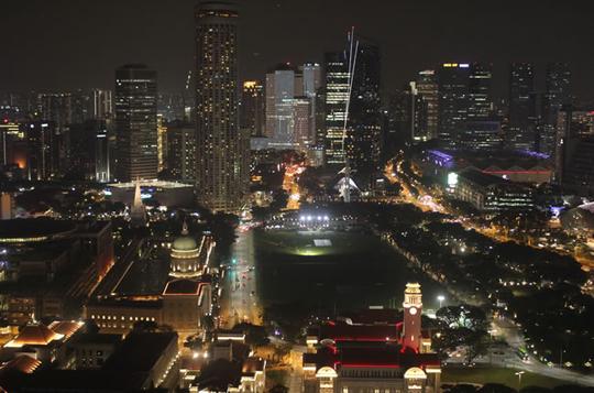 新加坡城市夜景图片繁华新加坡城市夜景高清图片下载_素材之家