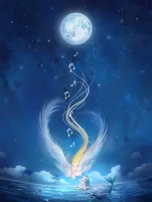 夜空人鱼壁纸 头条搜索