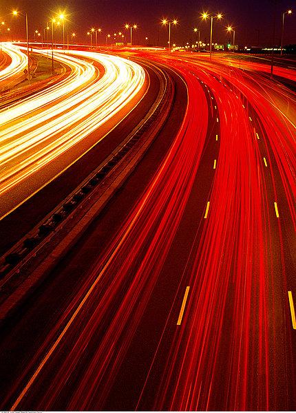 光影_公路_夜晚_图片大全—全景创意图库（quanjing.com）中国领先的正版图片视频素材网站