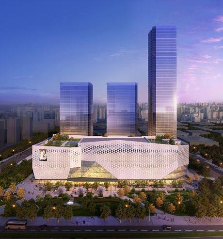 中陕核工业航天商业地产项目效果图
