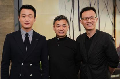 (悦佑投资创始人佟大为,优客工场创始人毛大庆,优客工场执行合伙人