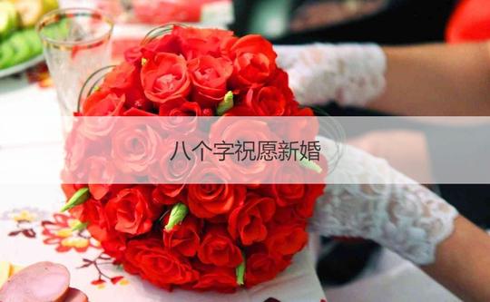 八个字祝愿新婚2021抖音很火的结婚祝福语_首发网