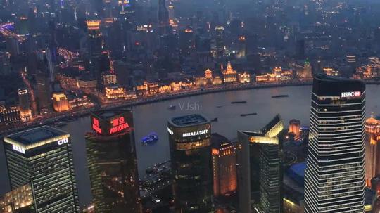 上海延迟摄影陆家嘴镜头集合_1280x720_高清视频素材