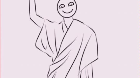 绘画素材沙雕视频