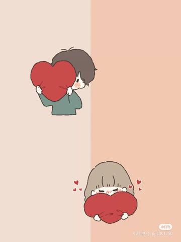 瑟瑟的情侣背景图