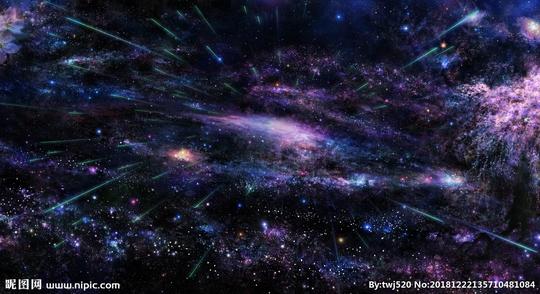 飞船天空星云月球