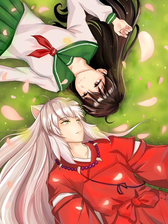 [樱花树下]犬夜叉戈薇同人图