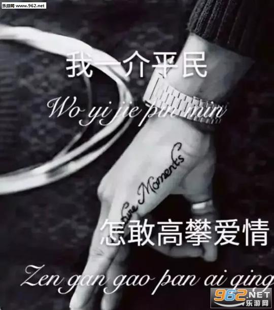 我一介平民怎敢高攀爱情抖音背景图片截图0