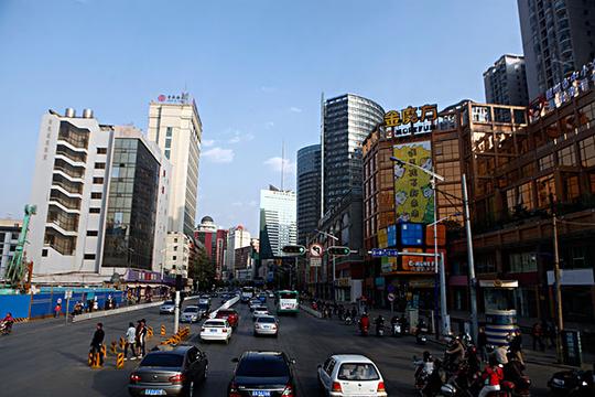 昆明街道_图片大全—全景创意图库（quanjing.com）中国领先的正版图片视频素材网站