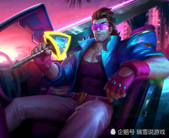 lol盖伦警官皮肤预览:走路带影子,开盾人透明,大招足_