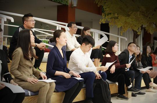 我校mba创业孵化项目"希言演说"演讲培训课程开课