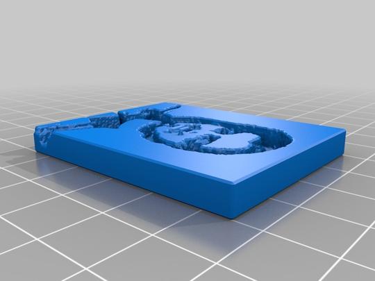 二维到三维(可定制)—云模型,模型下载,3d模型下载,3d