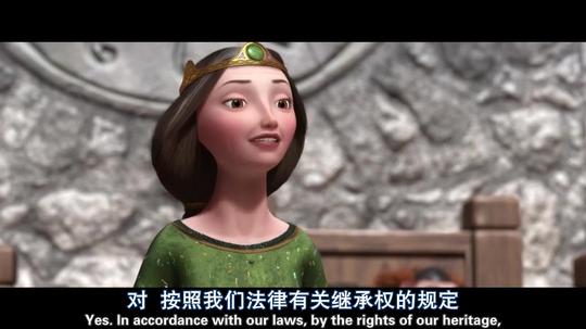 《勇敢传说》3-6人英语配音视频素材消音素材
