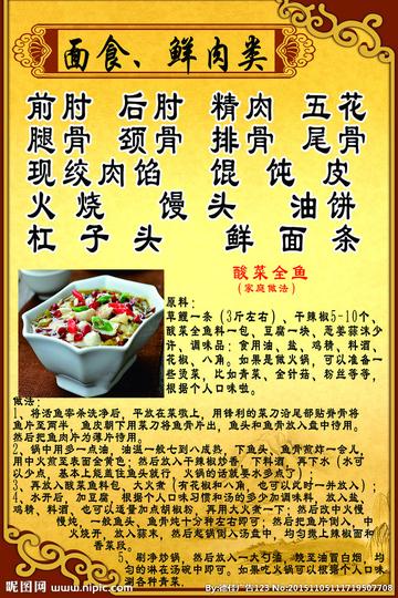正宗桂林酸菜鱼配方比例相关长尾关键词有哪些