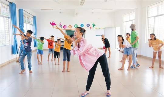 舞蹈艺术在中小学生课堂