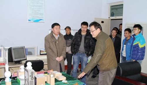 校区领导视察大学生创业孵化基地-青岛理工大学(临沂