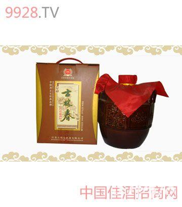 创业项目白酒虞美人白酒招商加盟古楼春珍藏酒
