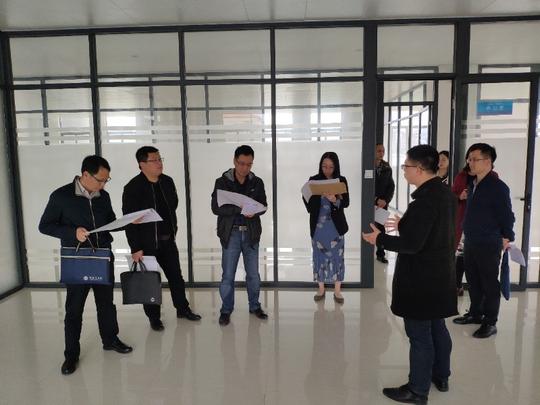 市委组织部副部长徐军到梧州高新区调研"梧州互联网+科技创业园"项目
