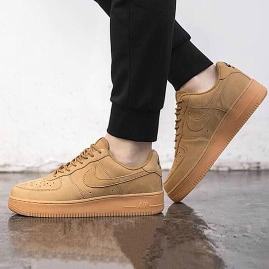 nike耐克airforce1af1空军一号小麦低帮男运动板鞋cj9179-200