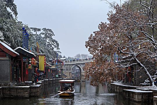 颐和园雪景_图片大全—全景创意图库（quanjing.com）中国领先的正版图片视频素材网站