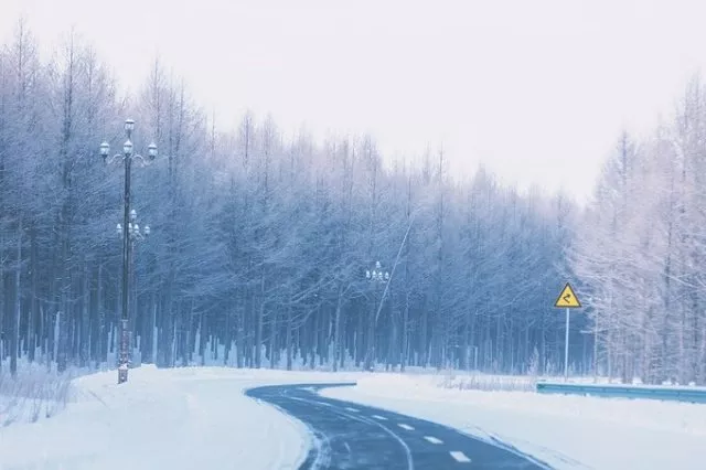 下雪了景色好美说说