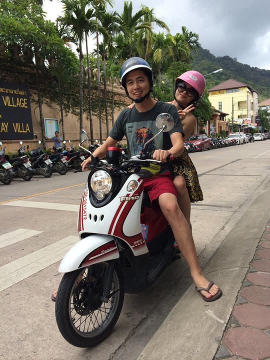 在租摩托车这点上我要提醒下大家:中国的摩托车执照普吉是不承认的