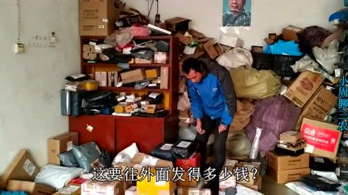 农村小伙在家做快递生意，足不出户就能月入上万，真让人羡慕