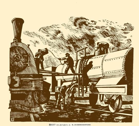 抗战八年木刻抗日战争版画木版画黑白画革命源文件