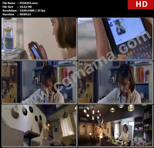 ps50293叉子手机拍照餐馆吊灯灯饰煎蛋胡萝卜中性笔通话高清实拍视频