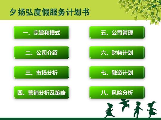 中老年人度假旅游项目创业计划书ppt