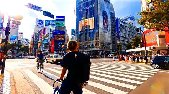 街道,日本,东京,4k分辨率视频素材_id:4891750