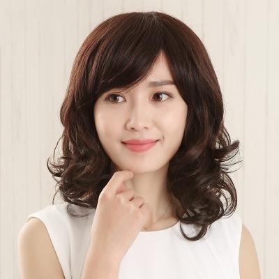 假发女长卷发大波浪中年自然蓬松妈妈假发套中长梨花整顶假发短发