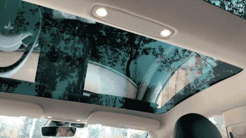 model3全景大玻璃车顶/深途摄