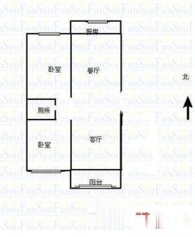 开泰简良3楼木税首付25万偏门大客厅卧室门对门通透