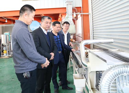 张建军到中小微企业创业孵化基地调研