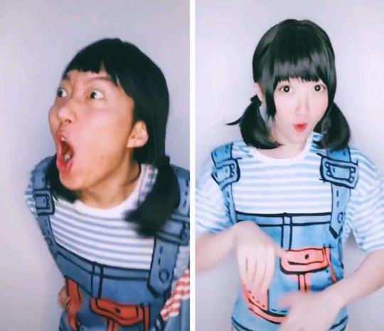"女装大佬"阿纯惊艳抖音,看了蔡徐坤女装后,网友直呼