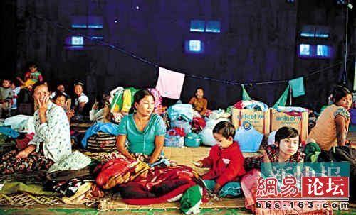 缅甸难民中国中国边境果敢难民2015中缅边境老街美女缅甸果敢难民涌入云南