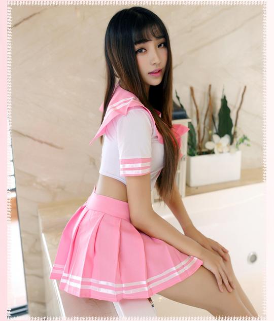 情趣内衣清纯粉色学生装水手装制服套装诱惑角色扮演批发一件代发