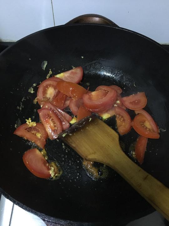 快手炒菜之西兰花番茄炒鸡蛋的做法_【图解】快手炒菜