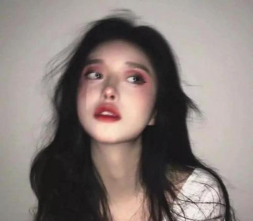 女生丧头像真人