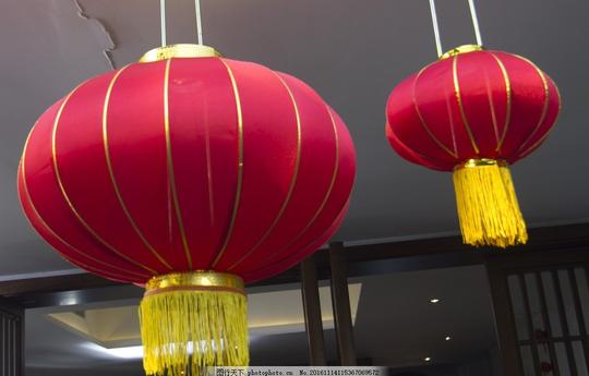 灯笼红灯笼喜庆中秋国庆春节过年摄影生活百科生活素材