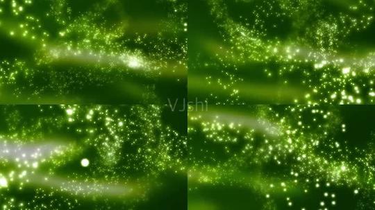 绿色的粒子涡流漩涡特效视频素材