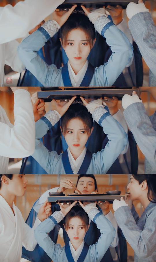 漂亮书生|鞠婧祎×雪文曦。cr：甜灯啊
