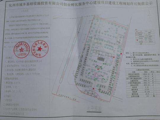 化州市城乡基础设施投资有限公司创业孵化服务中心建设项目建设工程