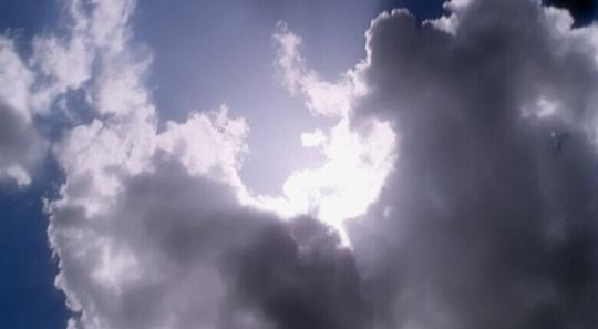 天空动态云云层翻滚阳光光线照射4一组高清实拍视频素材